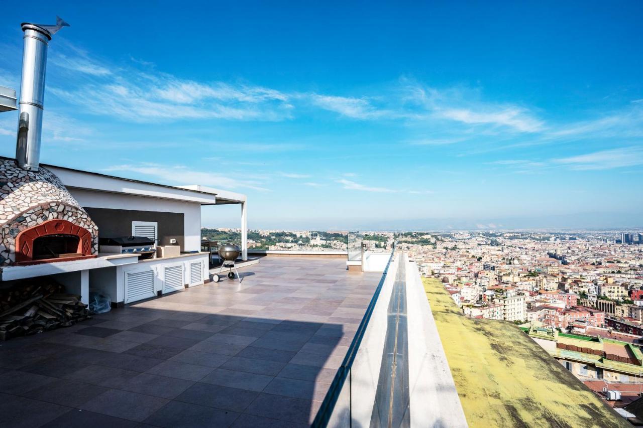 Terrazza Manu - Loft Suspended Over The City-Vomero Napoli Eksteriør bilde