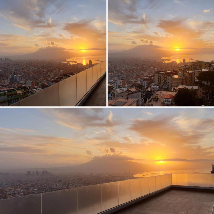 Terrazza Manu - Loft Suspended Over The City-Vomero Napoli Eksteriør bilde