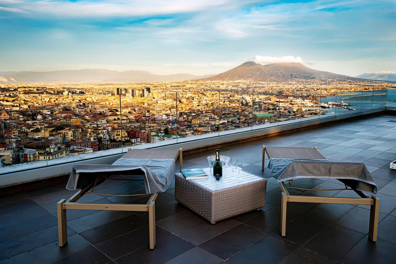 Terrazza Manu - Loft Suspended Over The City-Vomero Napoli Eksteriør bilde