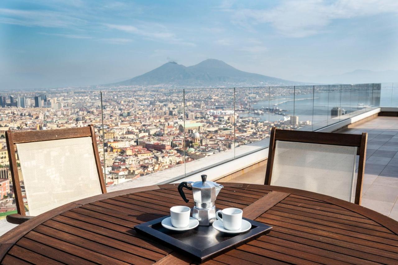 Terrazza Manu - Loft Suspended Over The City-Vomero Napoli Eksteriør bilde